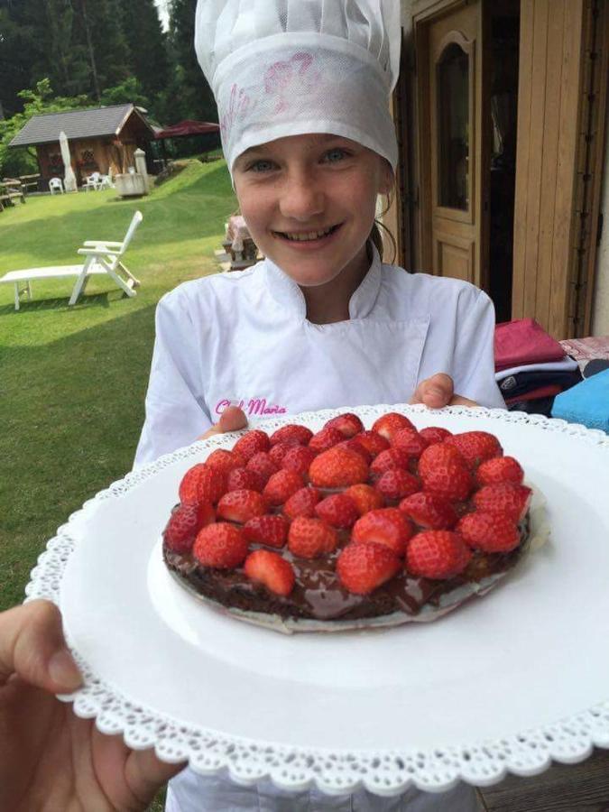 B&B Maso Al Cervo Fiera Di Primiero Bagian luar foto