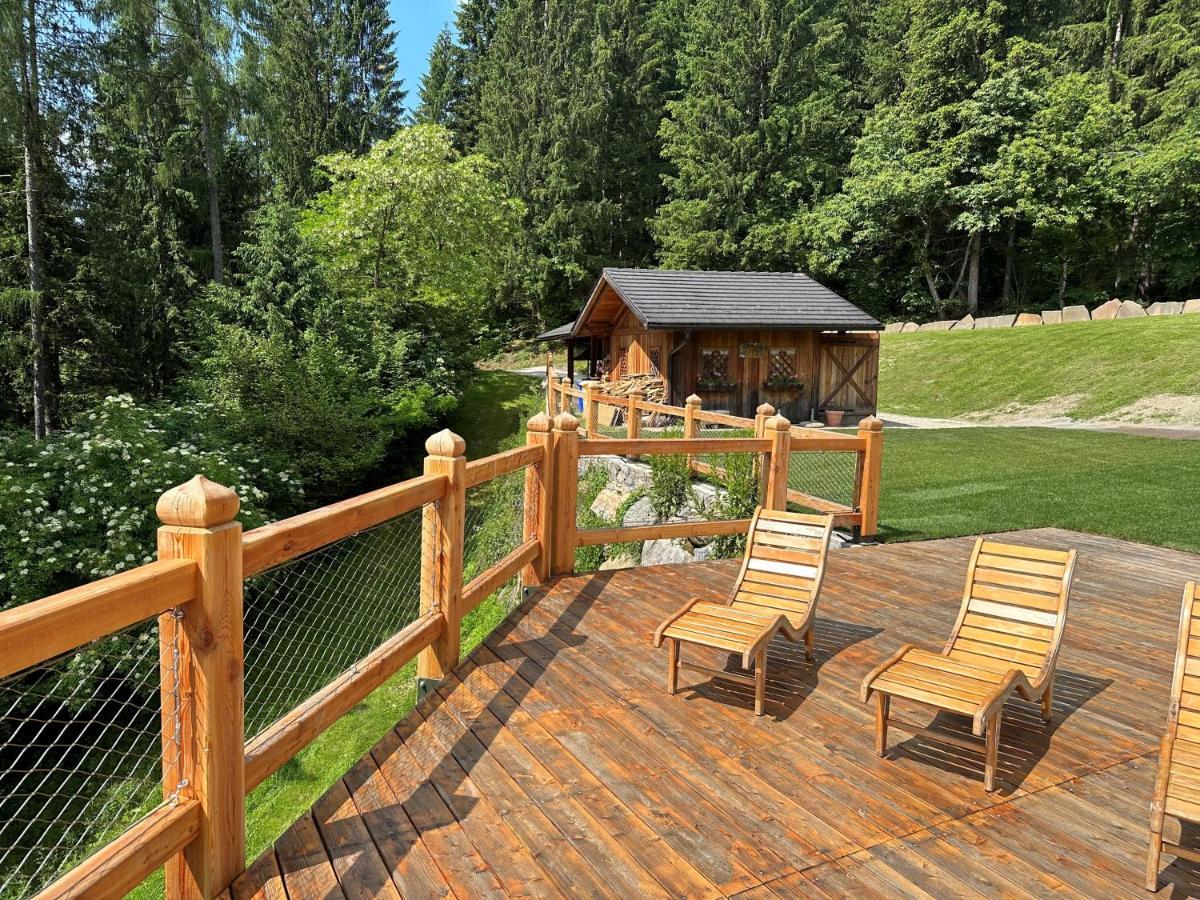 B&B Maso Al Cervo Fiera Di Primiero Bagian luar foto
