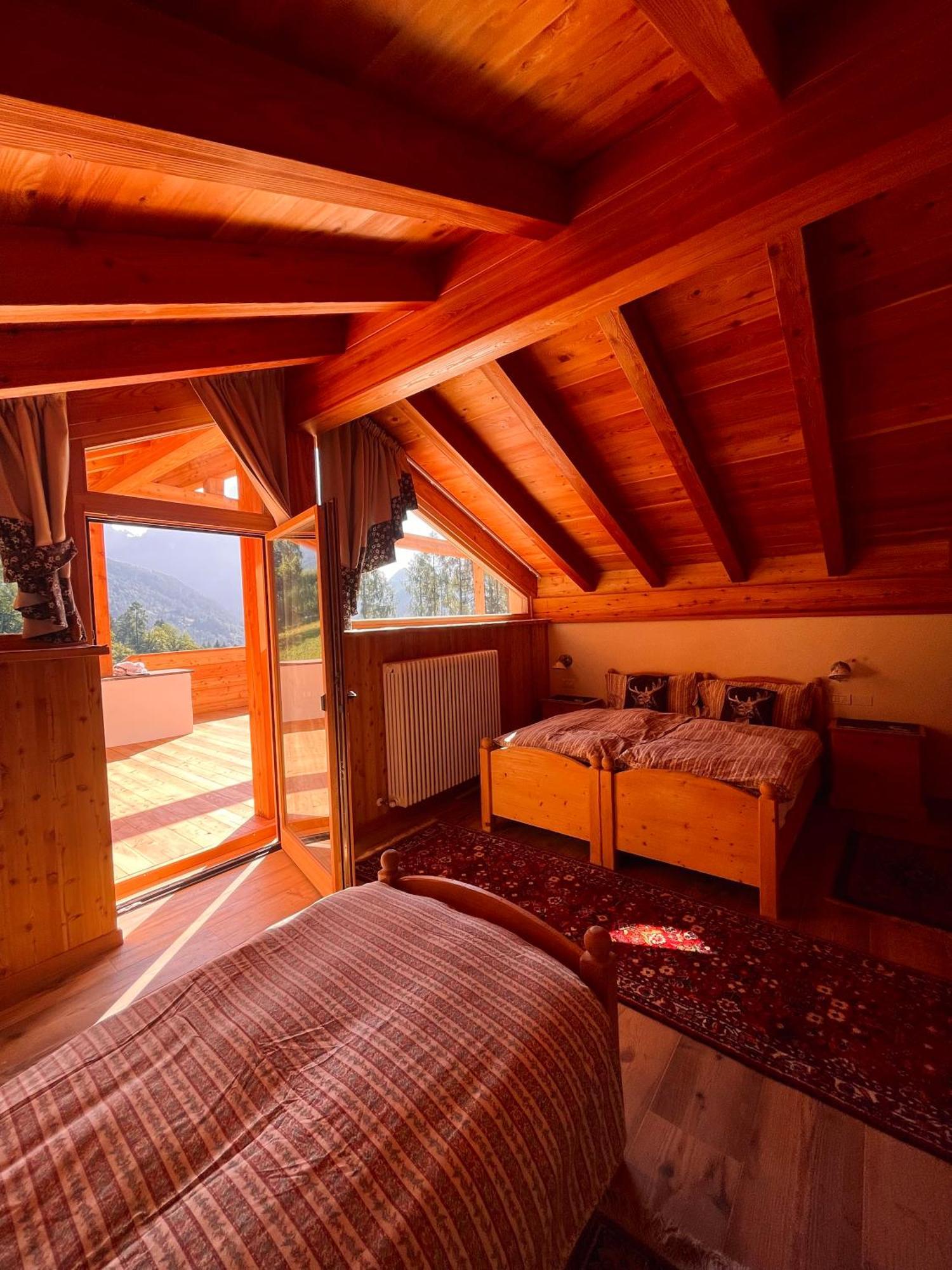 B&B Maso Al Cervo Fiera Di Primiero Bagian luar foto